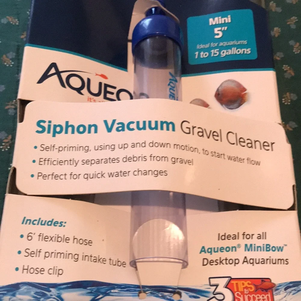 Siphon vacuum gravel cleaner
